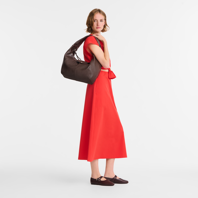 Hobo bag L, Mocha