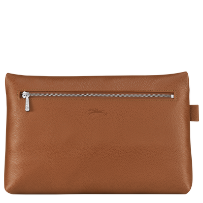 Le Foulonn&eacute; Toiletry case, Caramel