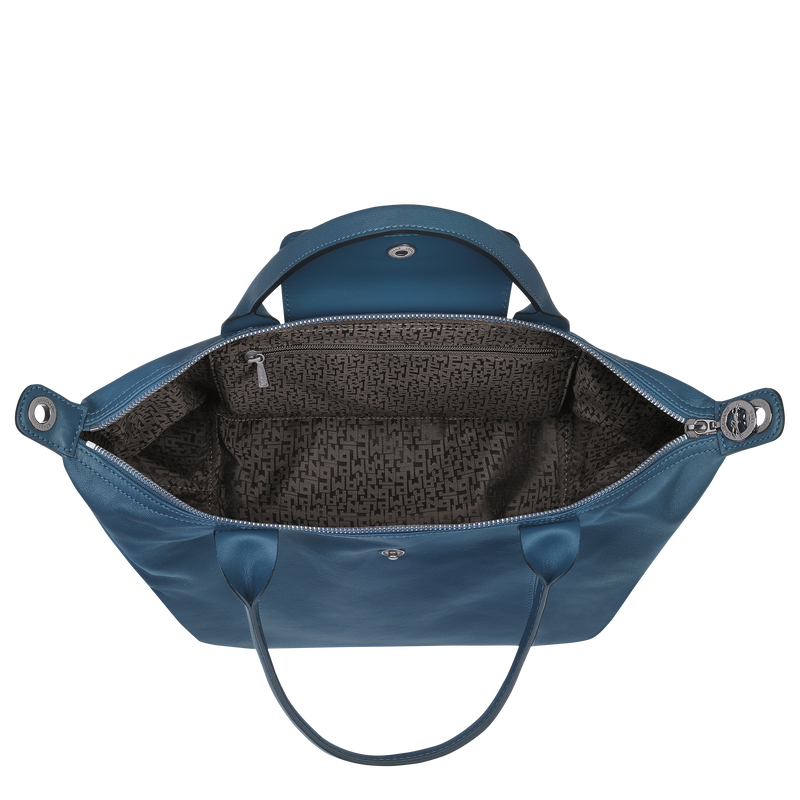 Longchamp blue leather clearance bag