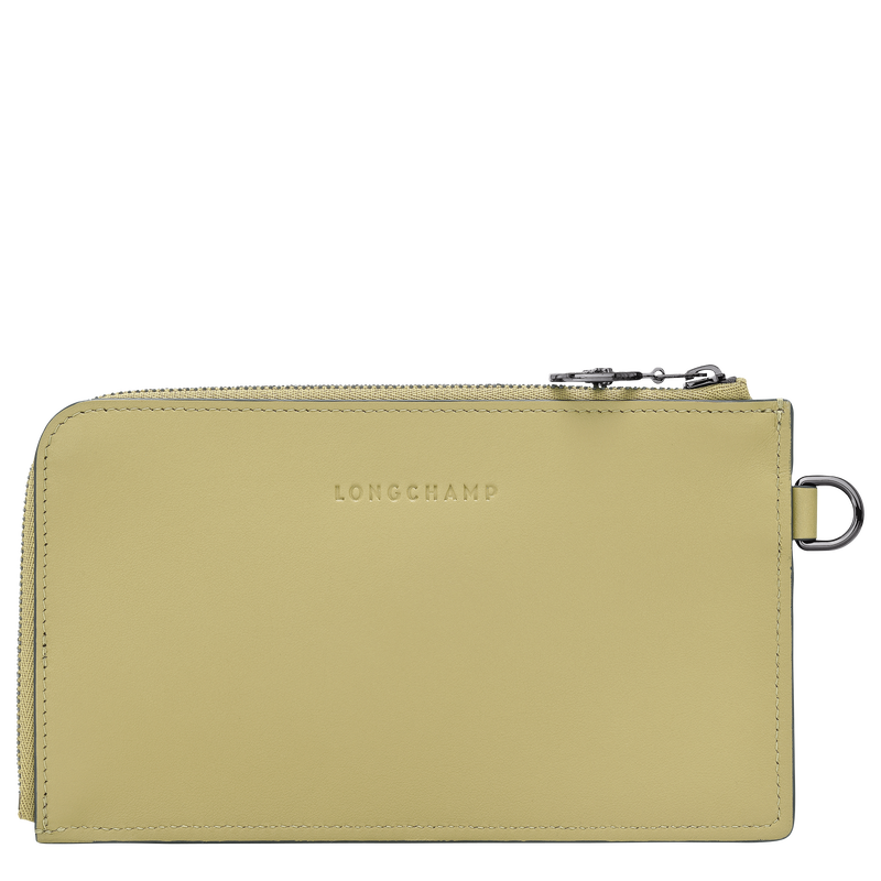 Le Pliage Xtra Pouch , Pistachio - Leather  - View 2 of  2