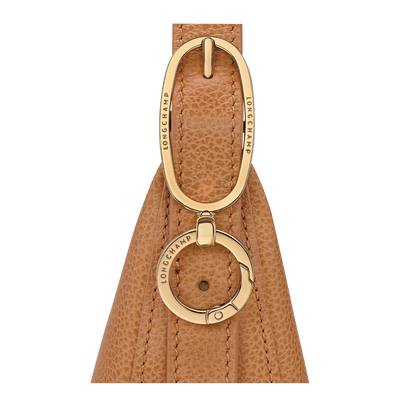 Le Foulonn&eacute; Crossbody bag S, Pecan