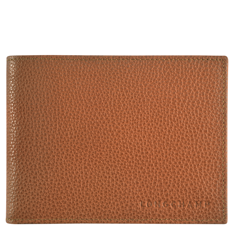 Le Foulonn&eacute; Wallet , Caramel - Leather  - View 1 of  2