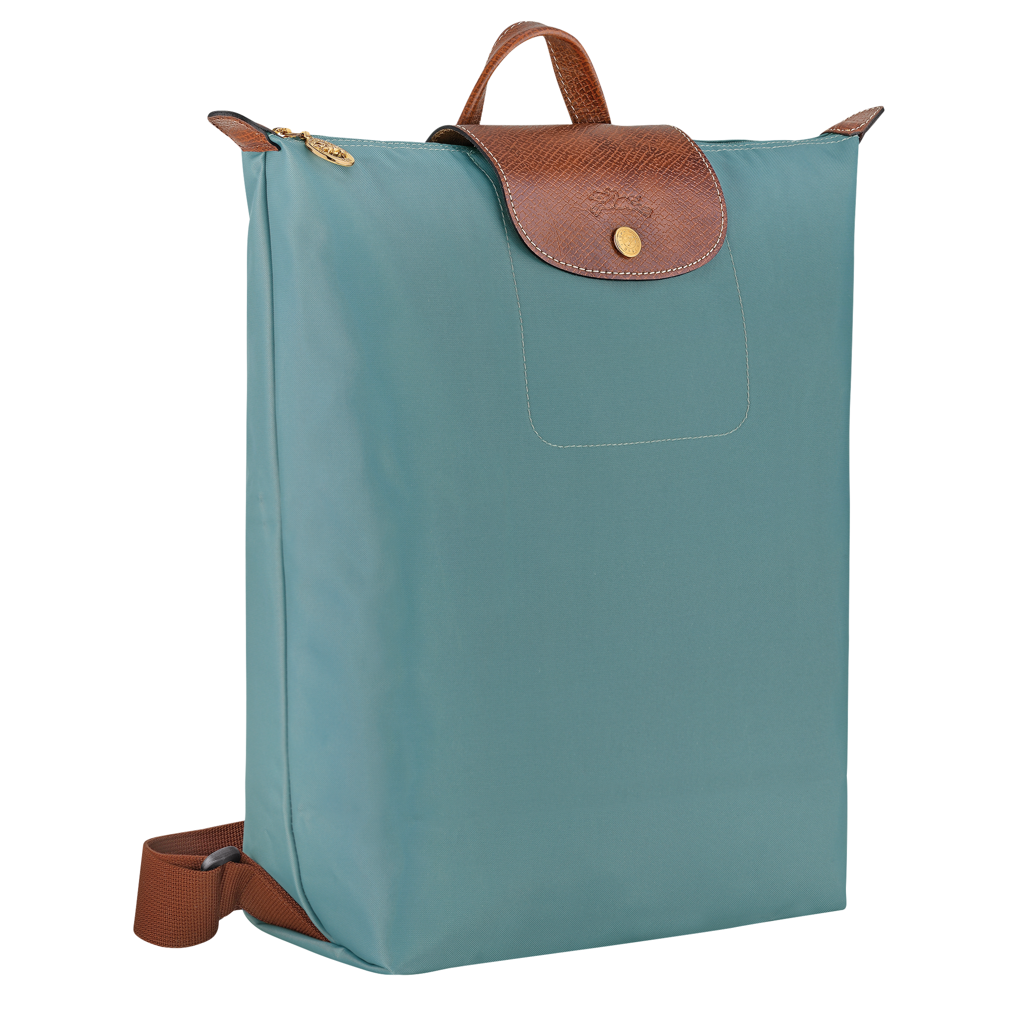 Backpack M, Eucalyptus - View 3 of 
        7 - zoom in Le Pliage Original Backpack M, Eucalyptus