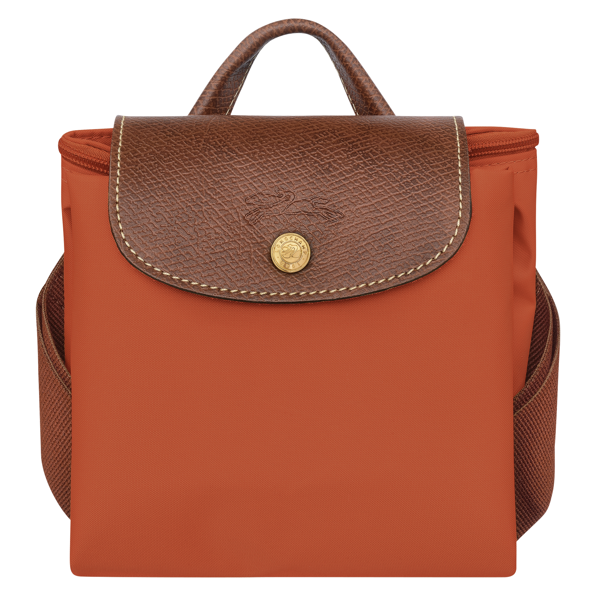 Backpack M, Brick - View 7 of
7 - zoom in Le Pliage Original Backpack M, Brick