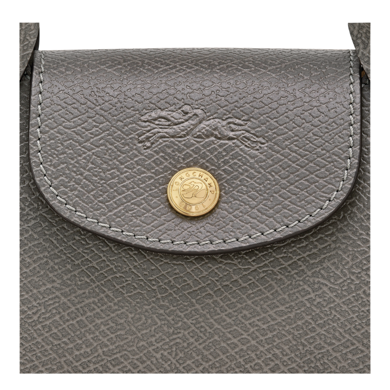 Épure XS Tote bag , Turtledove - Leather  - View 6 of  6