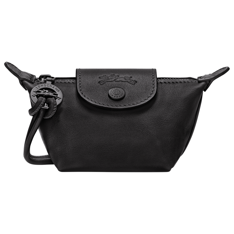 Le Pliage Xtra Coin purse , Black - Leather  - View 1 of  2