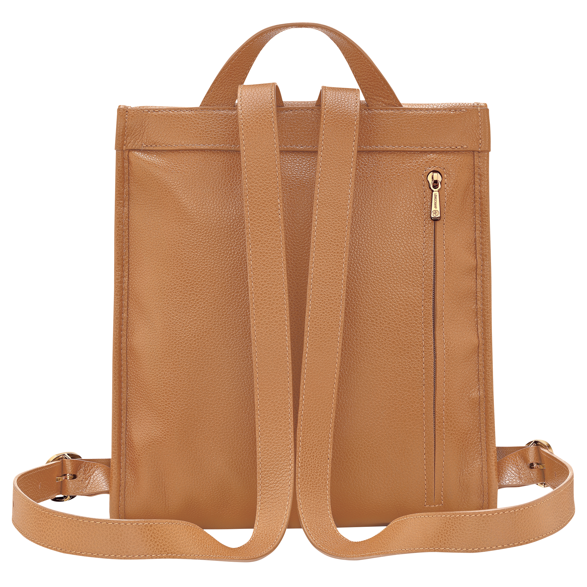Le Foulonn&eacute; Backpack M, Pecan