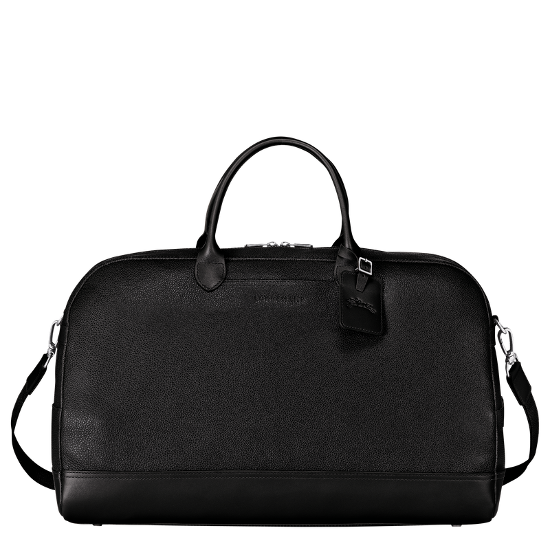Le Foulonn&eacute; L Travel bag , Black - Leather  - View 1 of  4