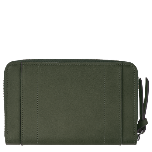 Longchamp 3D Wallet Khaki Leather Longchamp MY