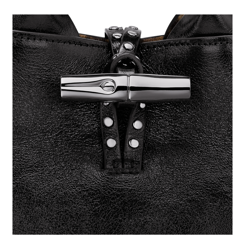 Le Roseau XS Handbag , Black - Leather  - View 6 of  6