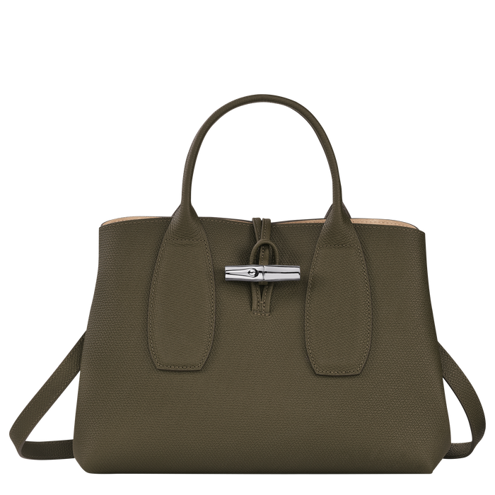 Top handle bag M Roseau Khaki (10058HPN292) Longchamp TH