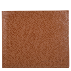 Le Foulonné Wallet , Caramel - Leather