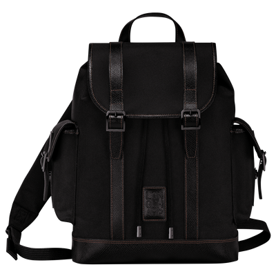 Boxford Backpack , Black - Recycled canvas