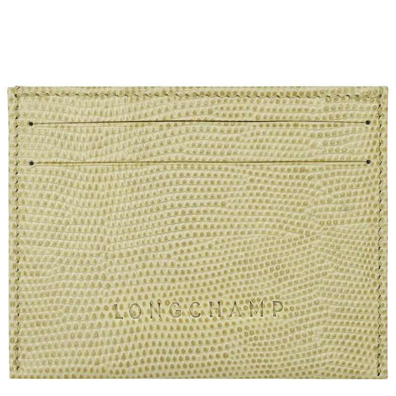 Longchamp Pocket Card holder , Pistachio - Leather  - View 1 of  2