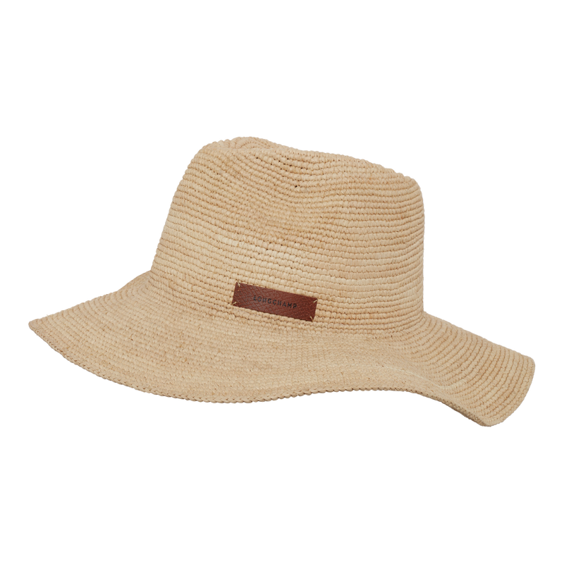 Hat , Natural - Raffia  - View 2 of  2