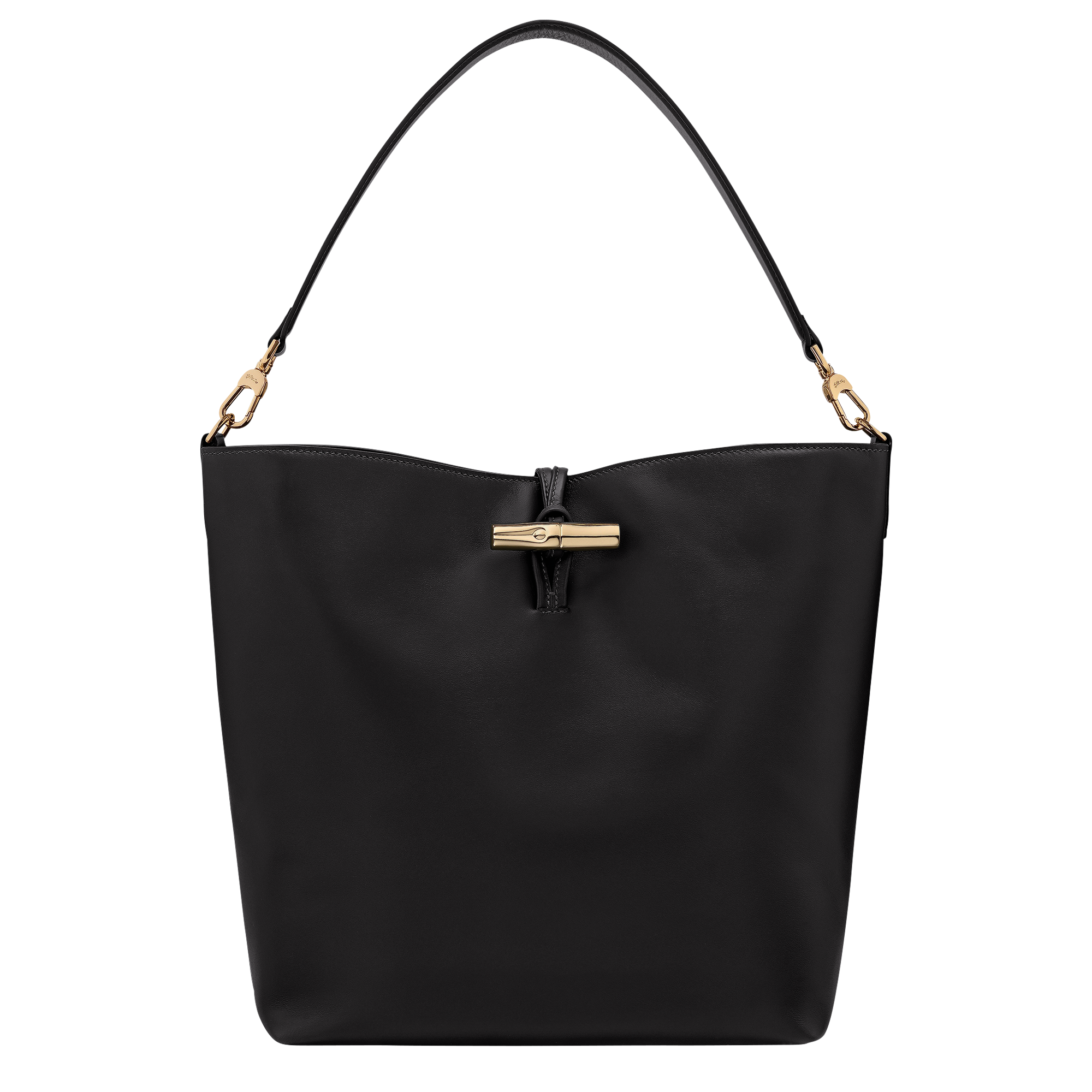 Hobo bag M, Black - View 1 of
5 - zoom in Le Roseau Hobo bag M, Black