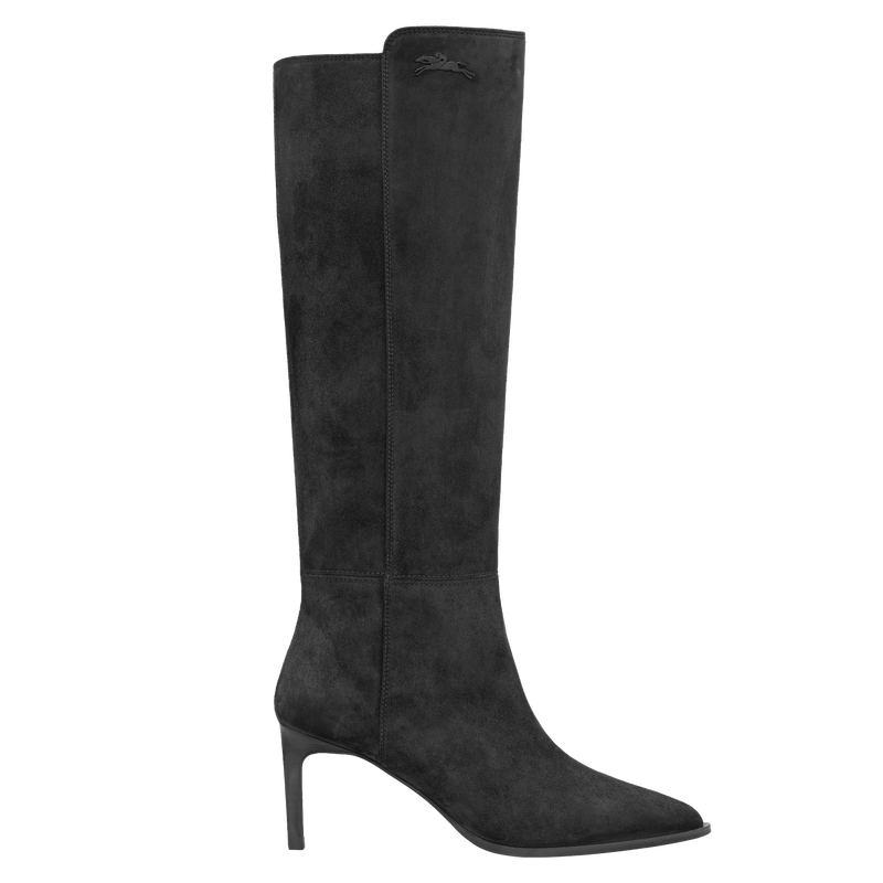 Elan Heel boots , Black - Leather  - View 1 of  3