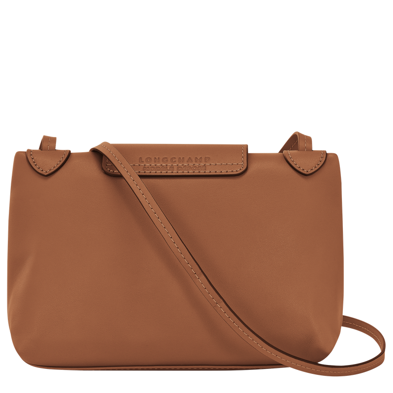 Le Pliage Xtra XS Crossbody bag , Cognac - Leather  - View 4 of  5