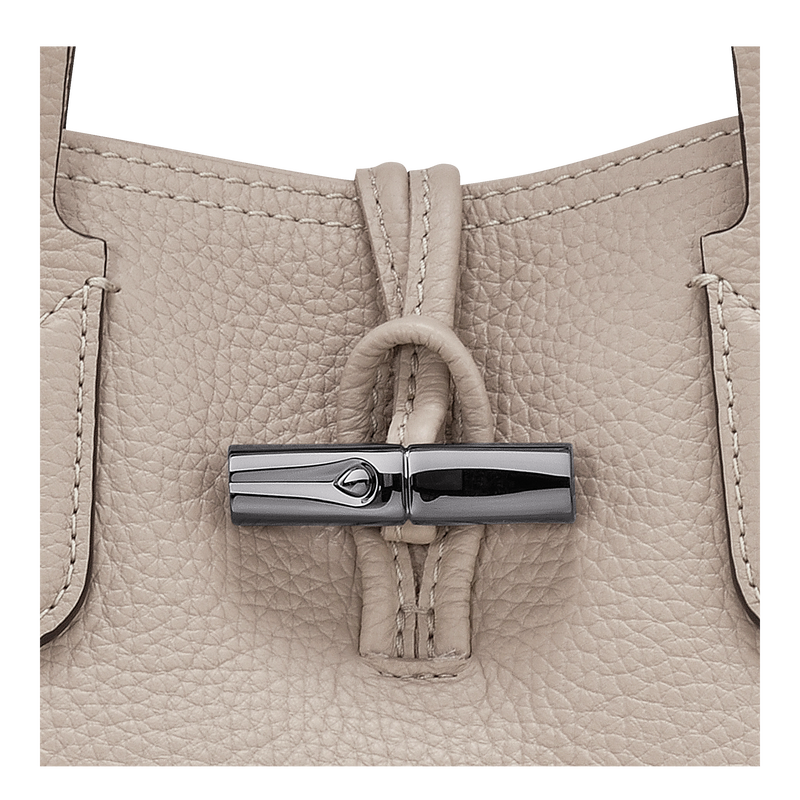 Longchamp roseau leather shoulder tote store