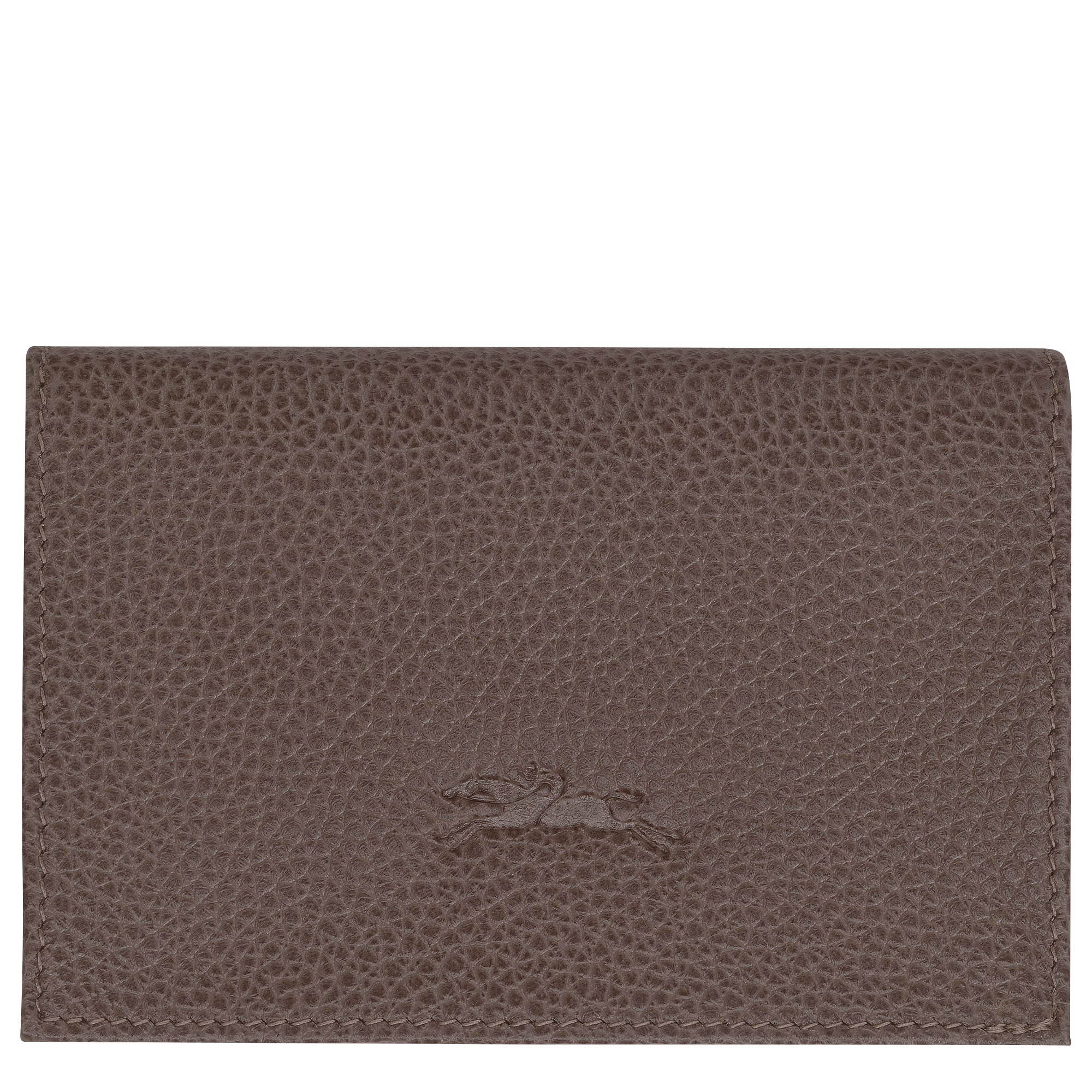 Le Foulonn&eacute; Card holder, Taupe