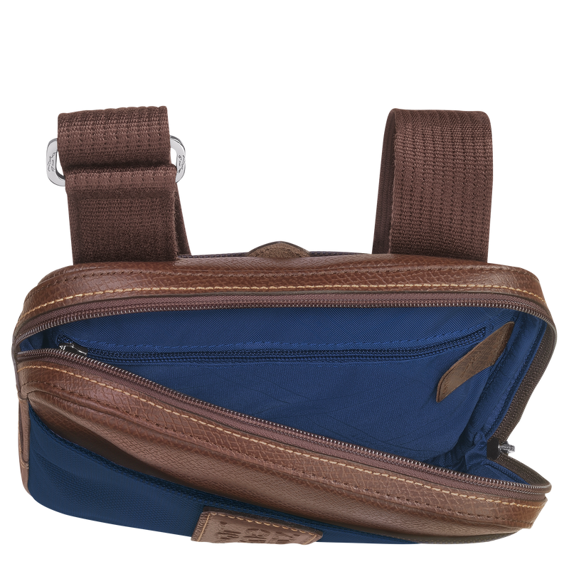 Boxford XS Crossbody bag , Blue - Recycled canvas  - View 5 of  5
