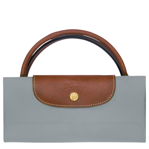 Le Pliage Original S Travel bag , Steel - Recycled canvas - View 6 of  6