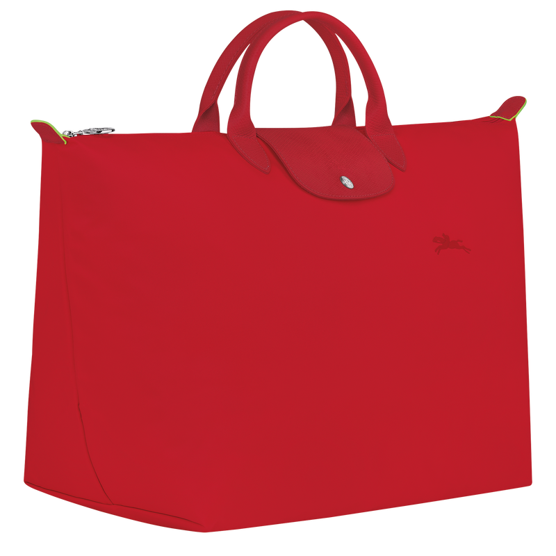 Le Pliage Green S Travel bag , Tomato - Recycled canvas  - View 3 of  7
