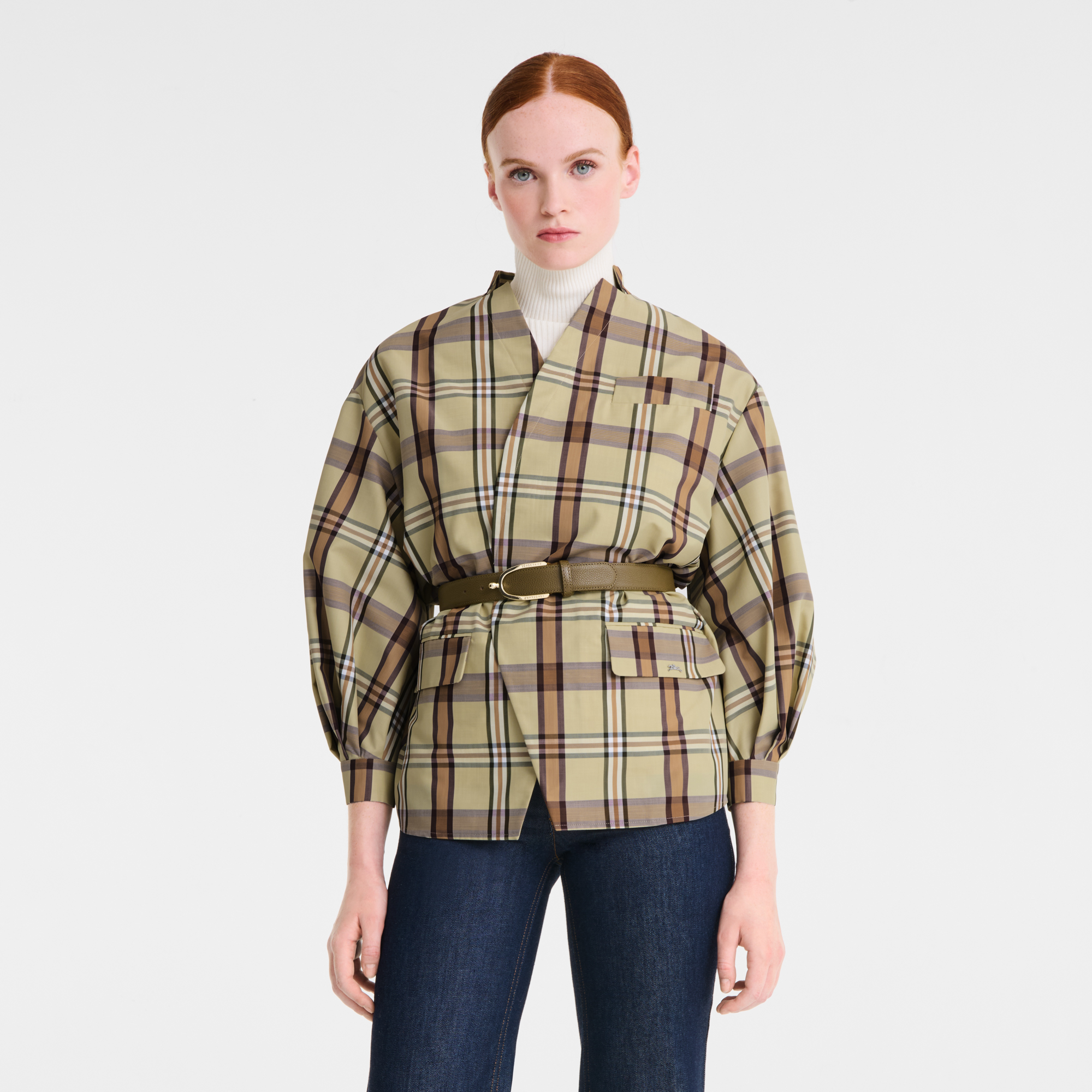 null Kimono jacket, Pistachio