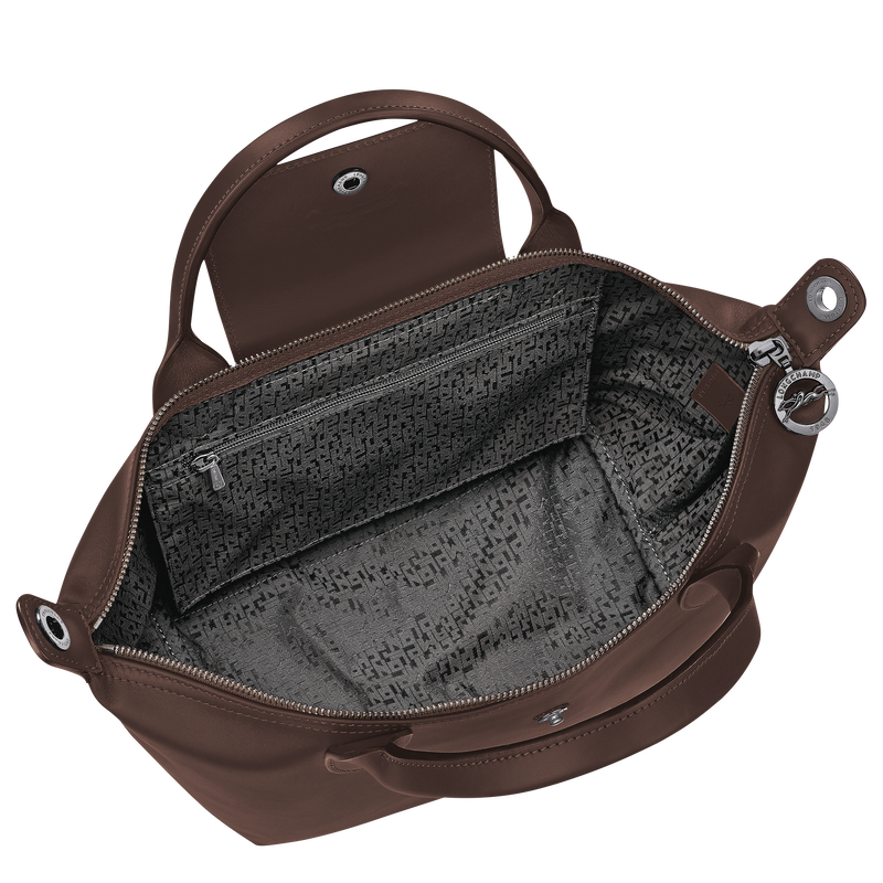 Le Pliage Xtra S Handbag , Mocha - Leather  - View 5 of  6