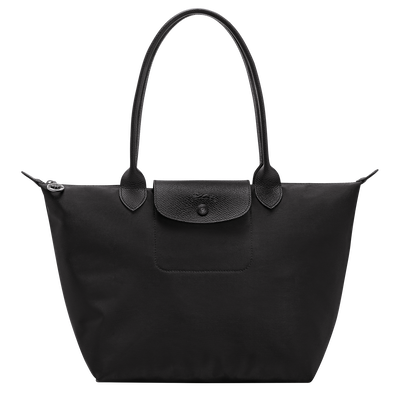 Le Pliage One M Tote bag , Black - Recycled canvas
