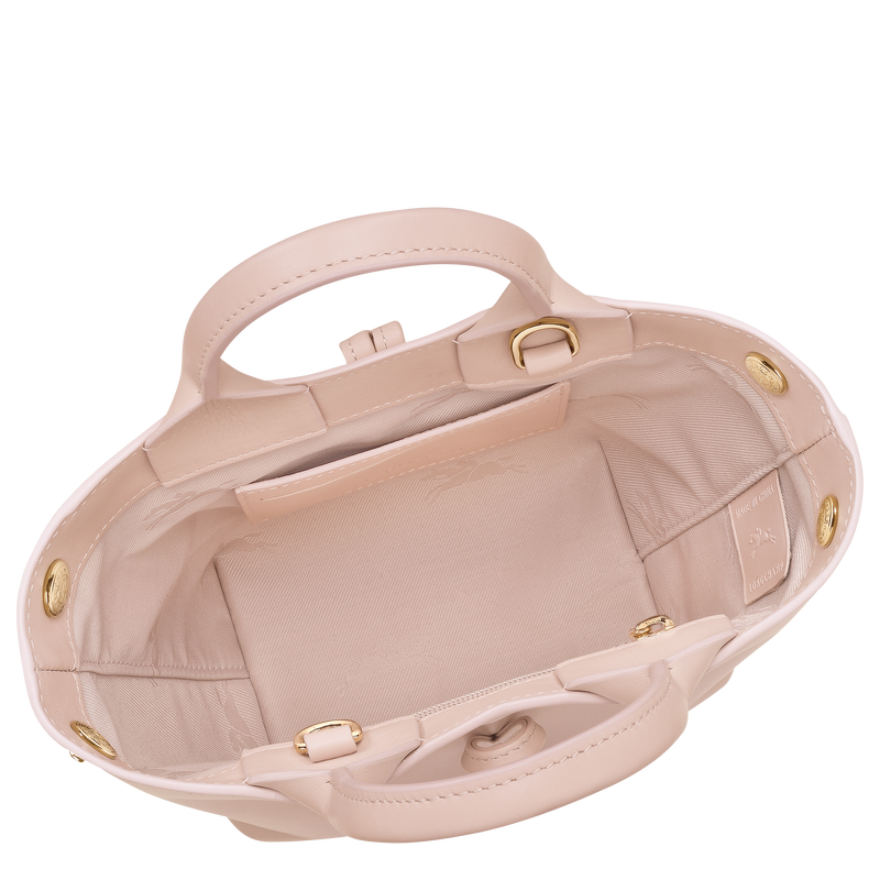 Le Roseau XS Handbag , Petal Pink - Leather  - View 6 of  7