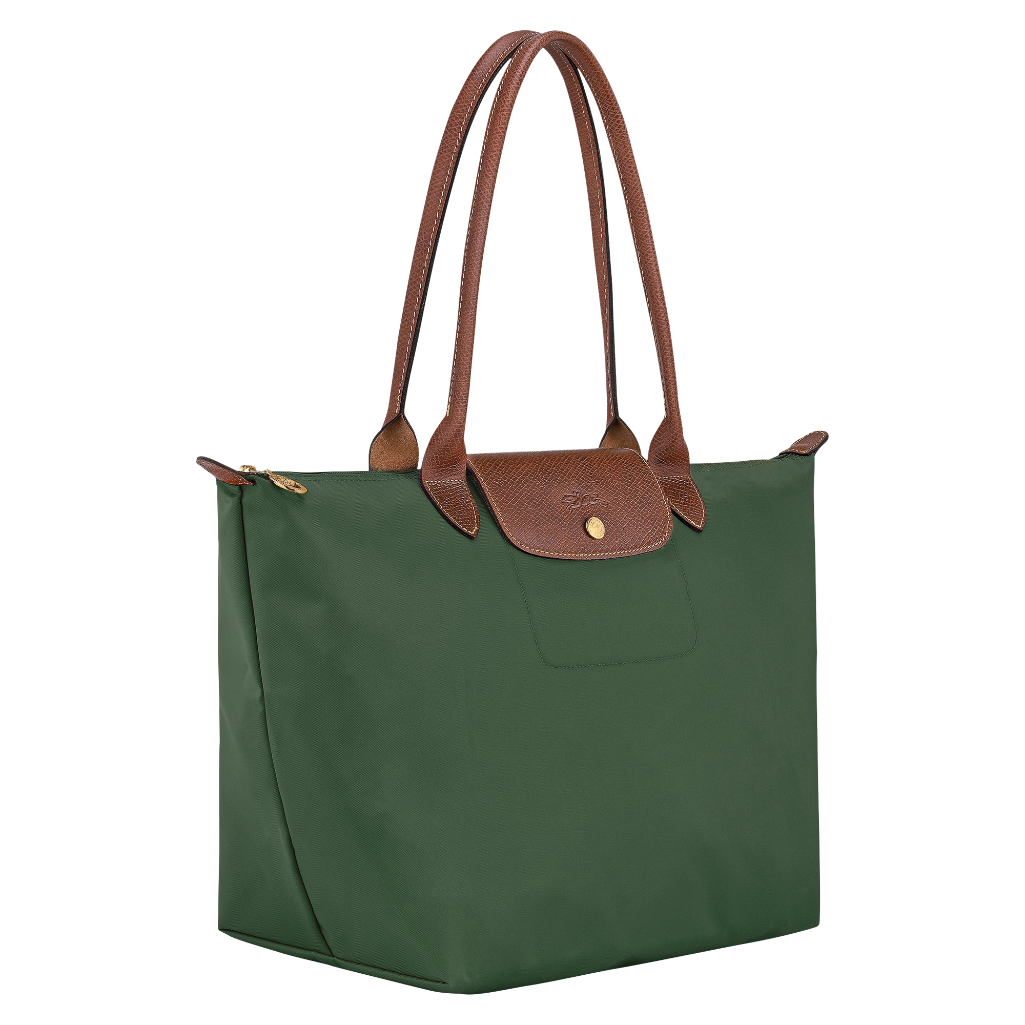 Tote bag L, British Green - View 3 of
7 - zoom in Le Pliage Original Tote bag L, British Green