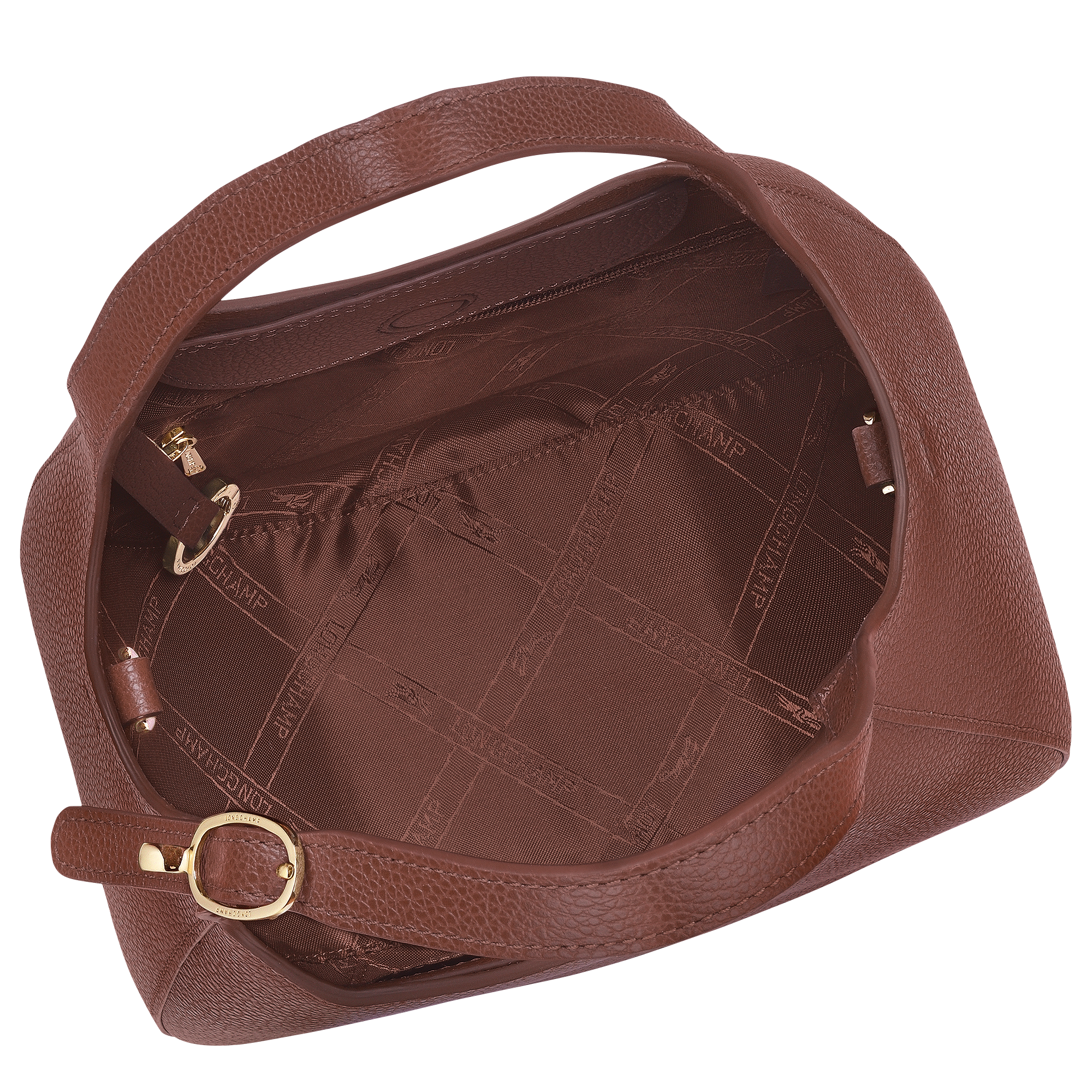 Le Foulonn&eacute; Handbag S, Coffee