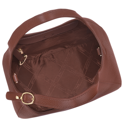 Le Foulonné Handbag S, Coffee