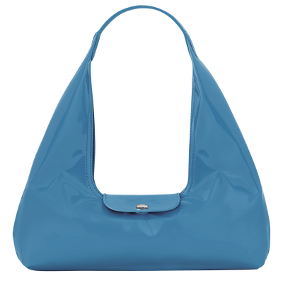 Le Pliage Xtra M Shoulder bag , Azure - Leather