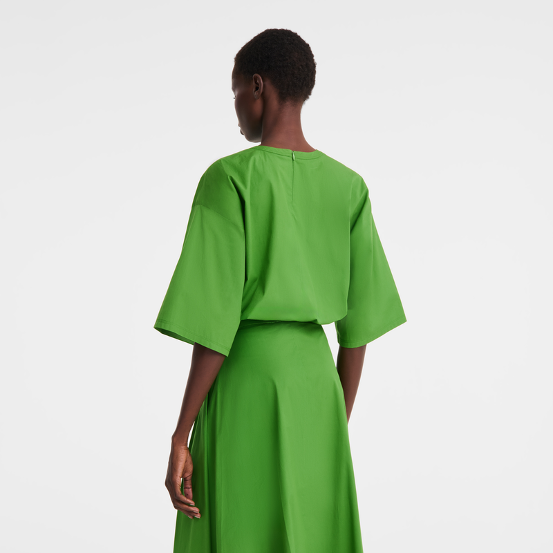 Top , Matcha - Cotton poplin  - View 4 of  4