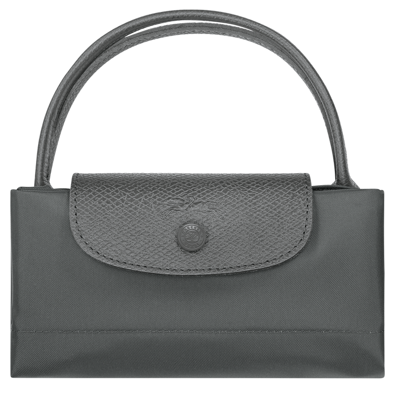 Le Pliage One S Handbag , Anthracite - Recycled canvas  - View 7 of  8
