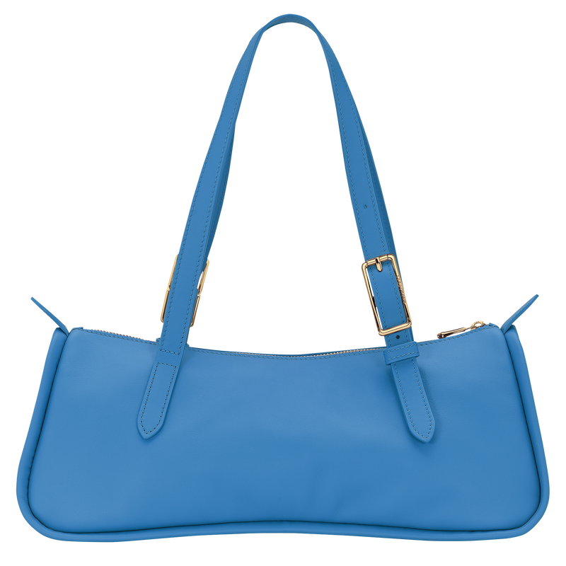 Looong L Shoulder bag , Azure - Leather  - View 3 of  5