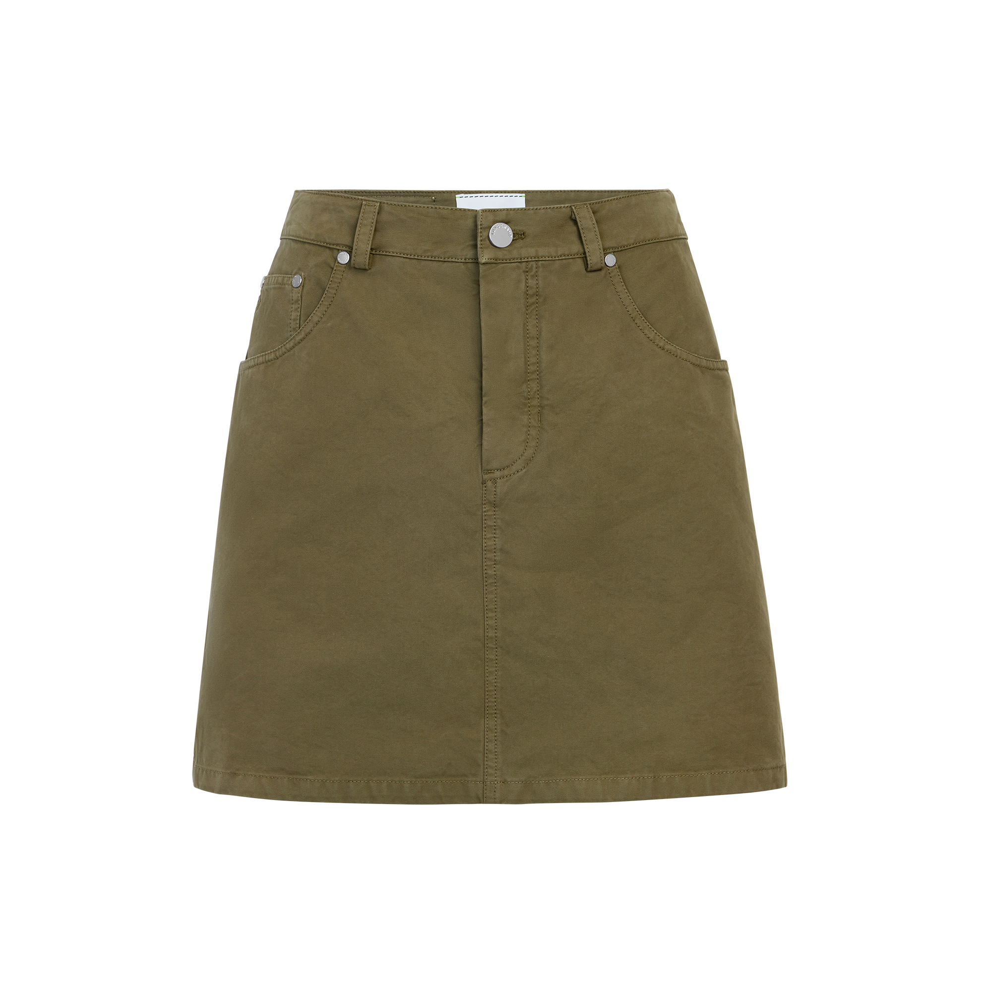 null Skirt, Olive