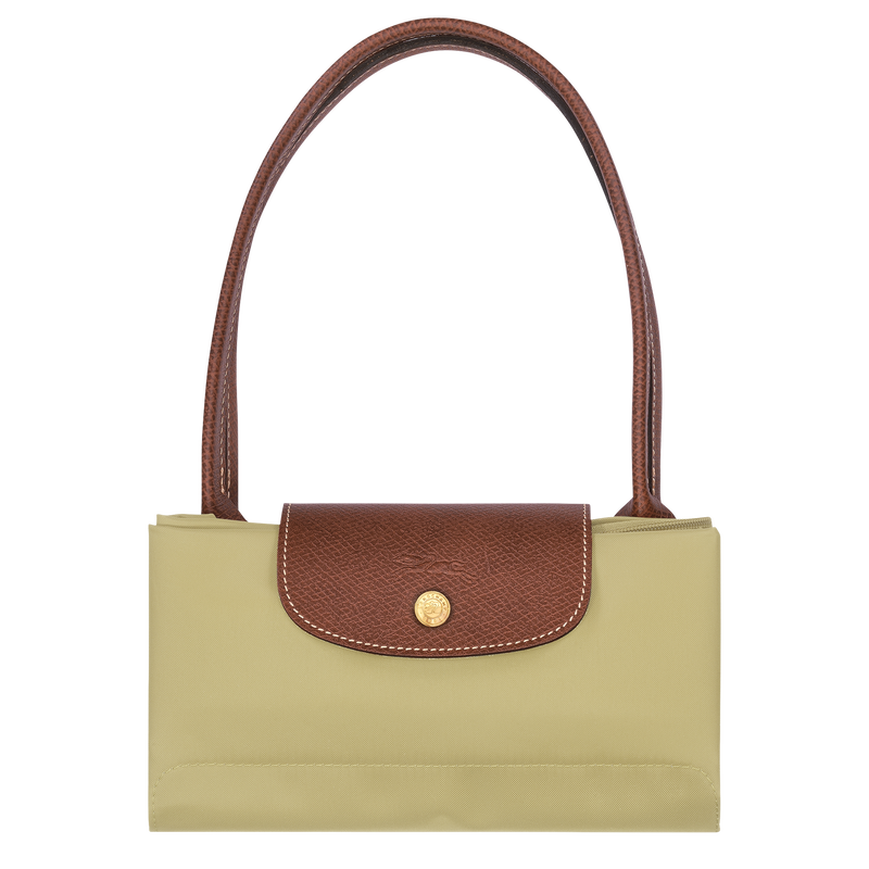Le Pliage Original L Tote bag , Pistachio - Recycled canvas  - View 6 of  6