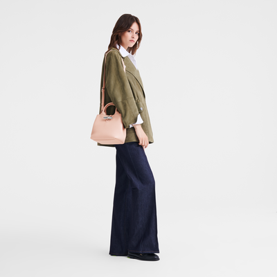 Le Roseau S Handbag , Ballerina - Leather