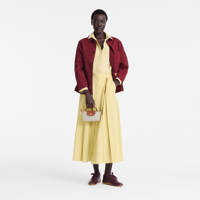 Le Pliage Original Pouch with handle, Graphite