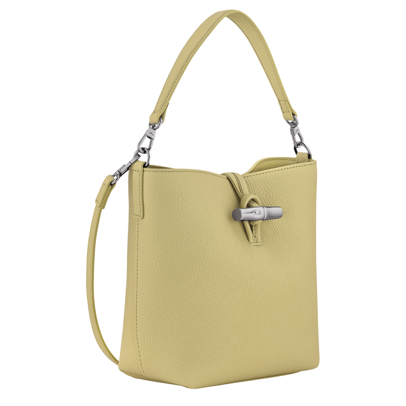 Le Roseau XS Bucket bag , Pistachio - Leather  - View 3 of  5