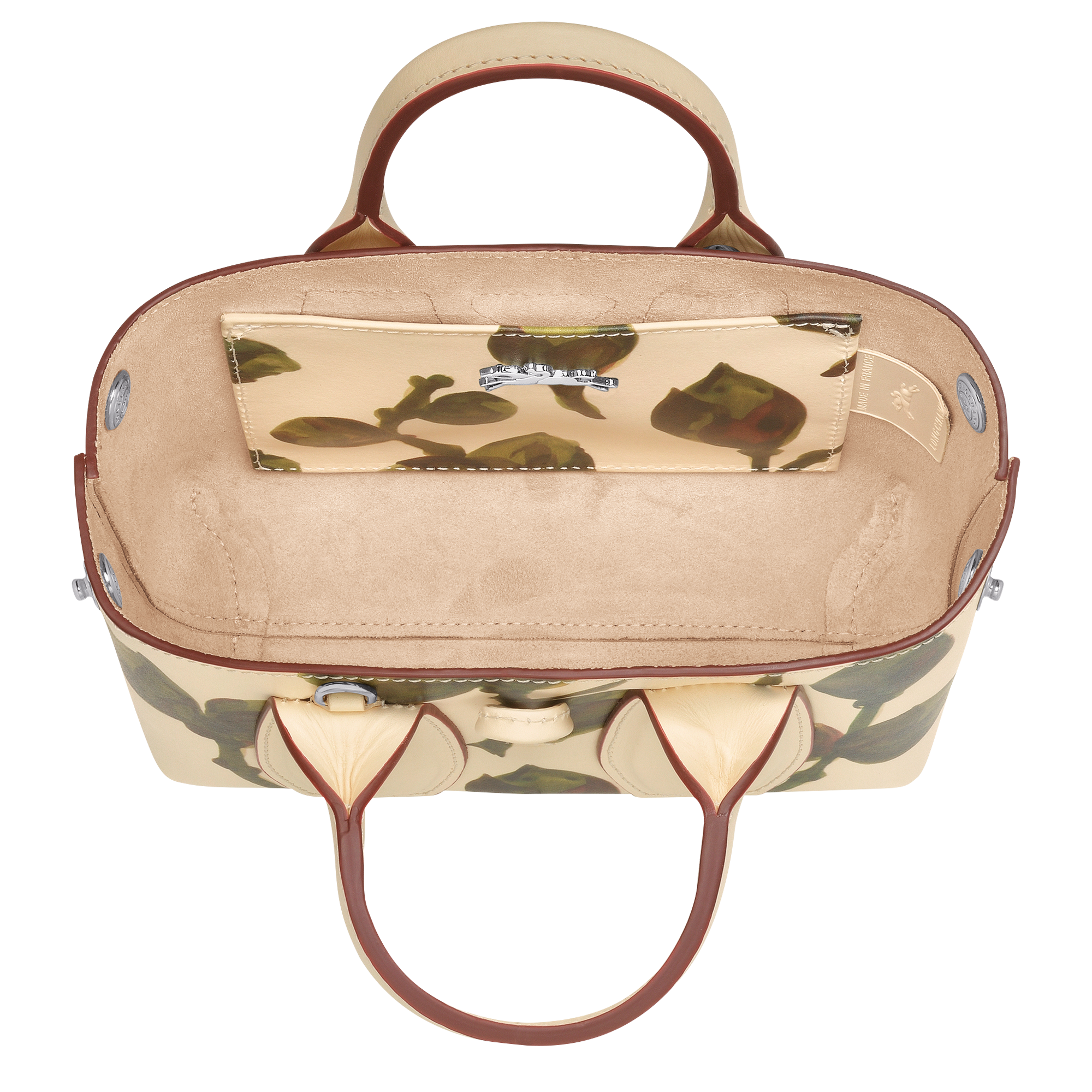 Roseau XS Top handle bag Thistle - Leather (10057HPN569)