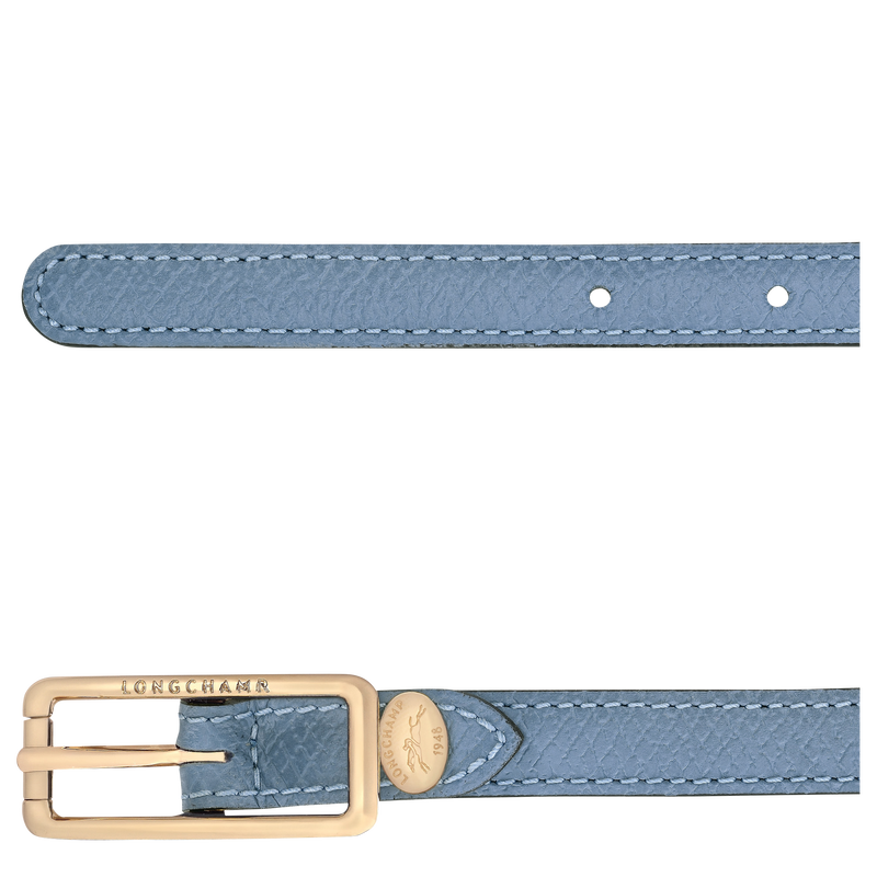 Épure Ladies' belt , Slate - Leather  - View 3 of  3