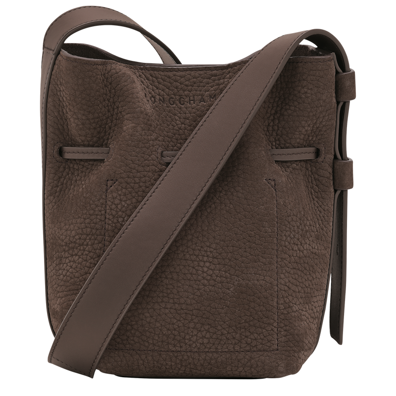 Le Roseau S Bucket bag , Mocha - Leather  - View 3 of  5