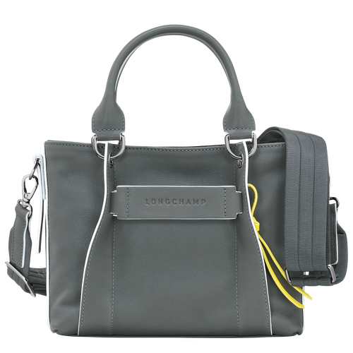 Longchamp 3D S Handbag , Gun Metal - Leather - View 1 of  2