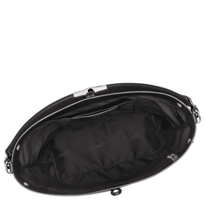 Le Roseau Shoulder bag M, Black