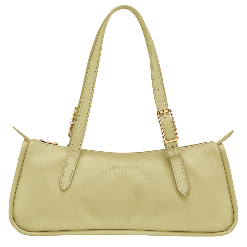 Looong Shoulder bag , Pistachio - Leather  - View 1 of  6