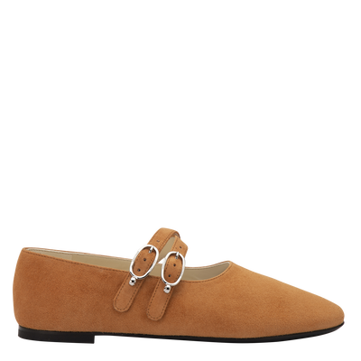 Le Foulonn&eacute; Ballerinas , Amber - Leather